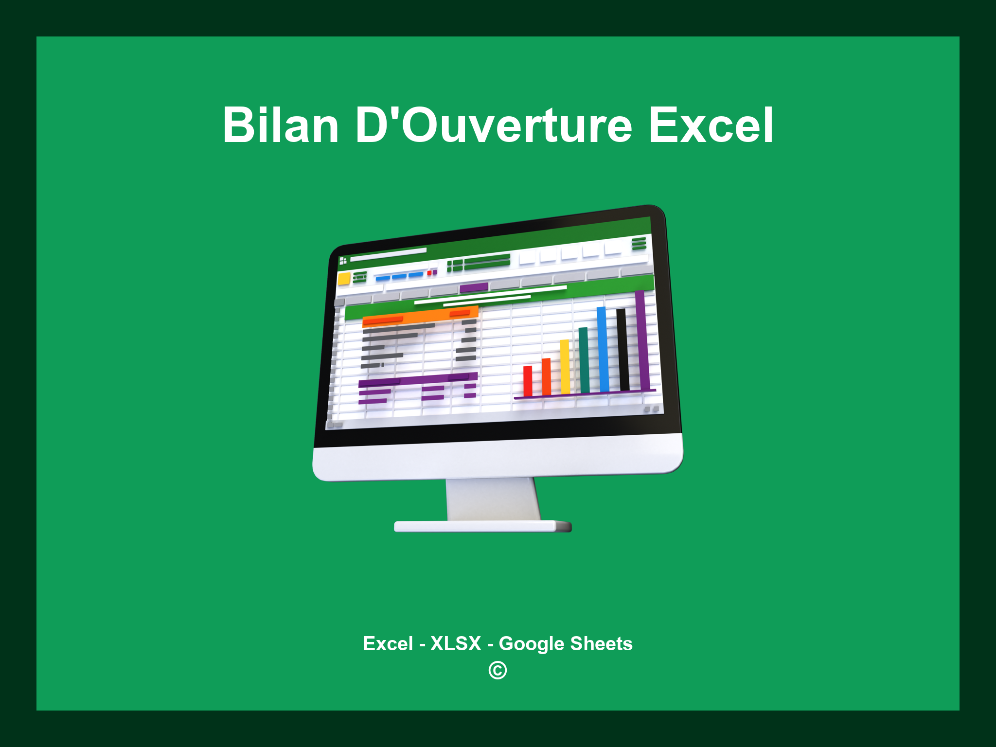 Bilan D'Ouverture Excel