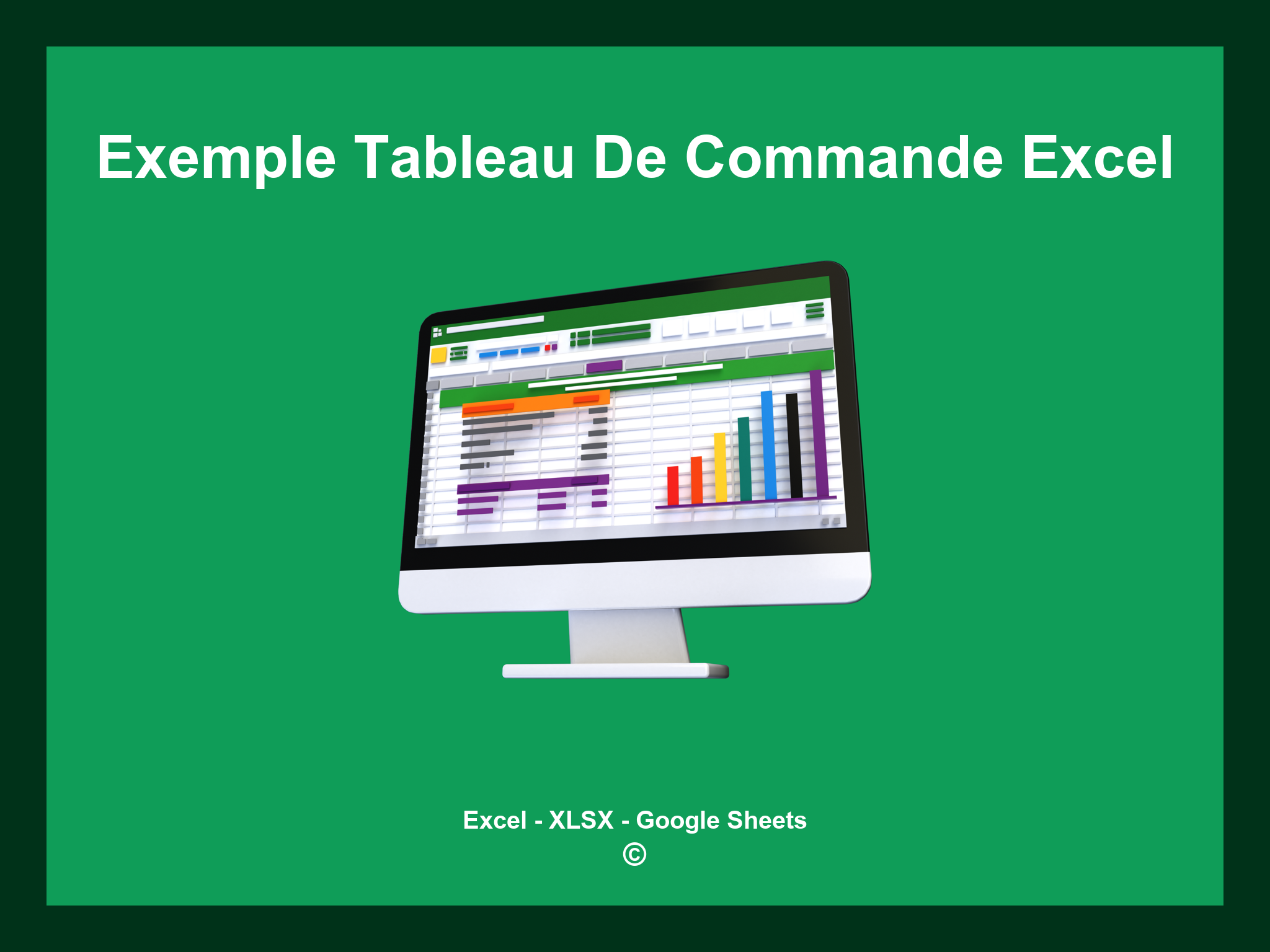 Exemple Tableau De Commande Excel