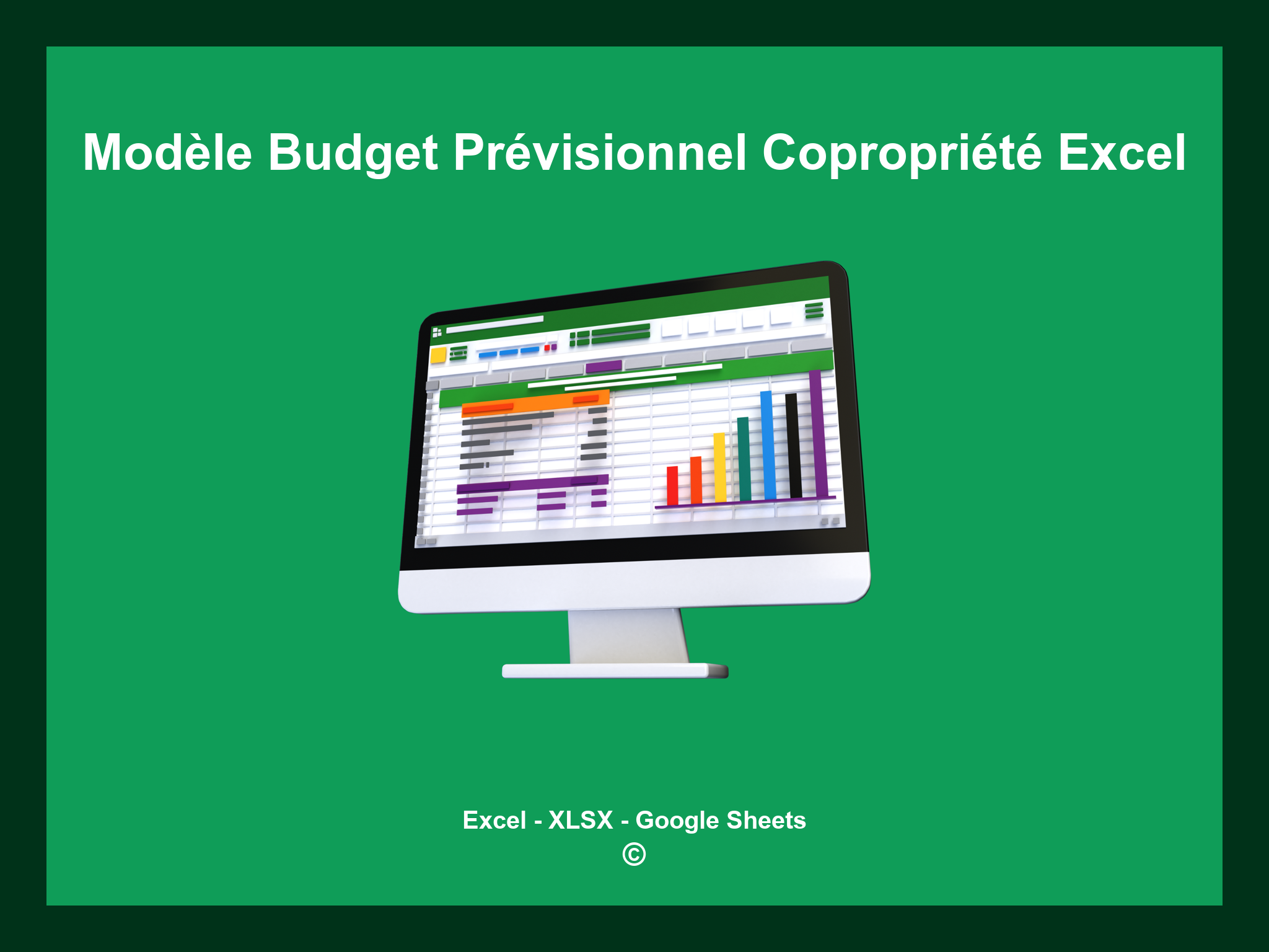 Modèle Budget Prévisionnel Copropriété Excel