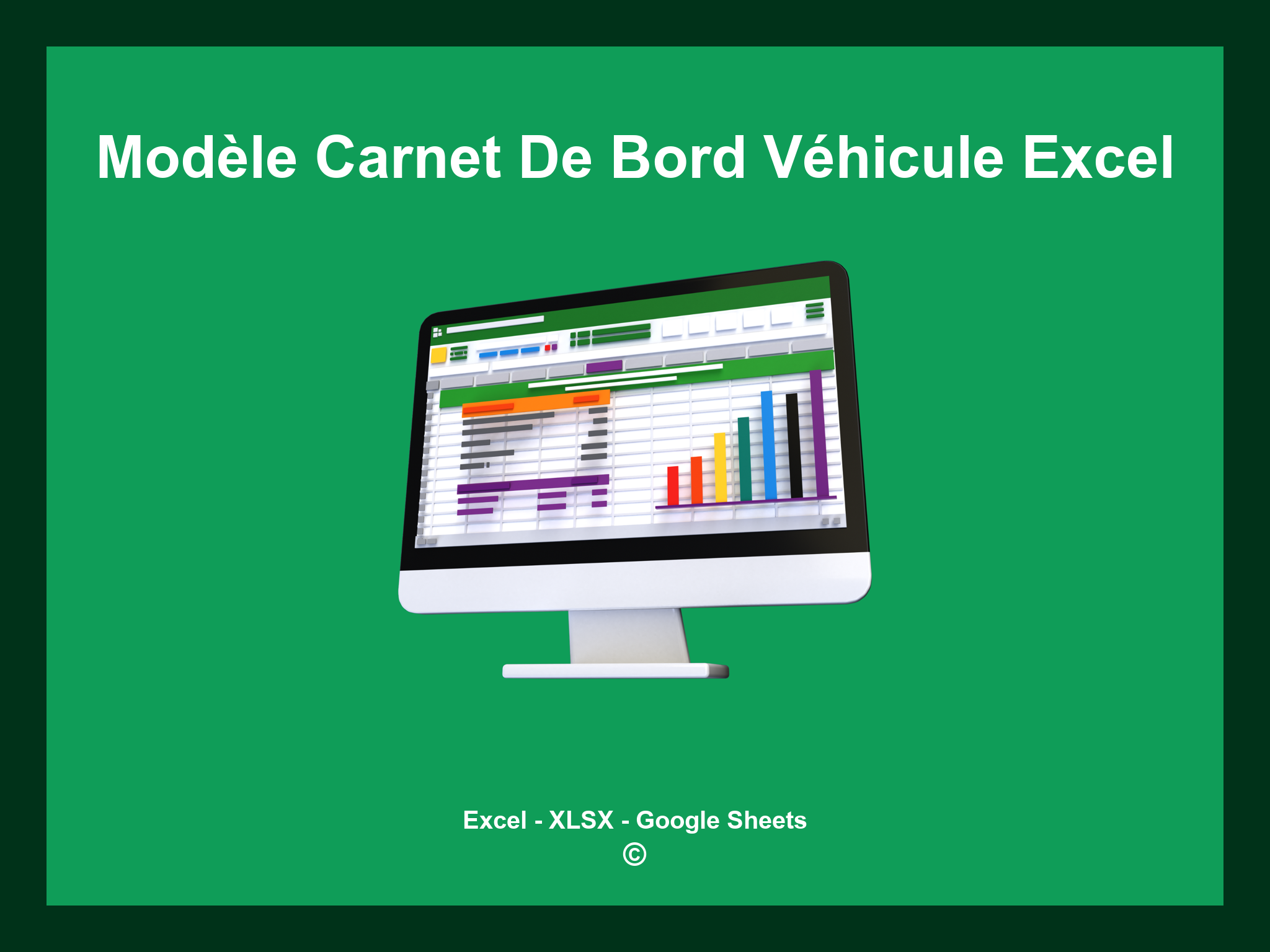 Modèle Carnet De Bord Véhicule Excel